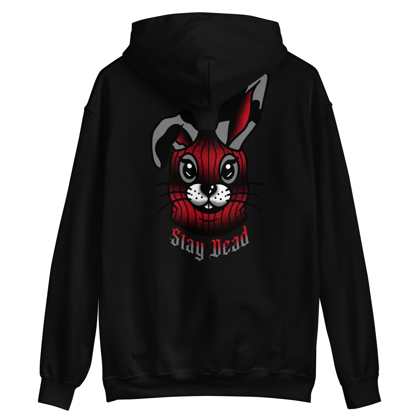 Ski Mask Bunny Pullover Hoodie